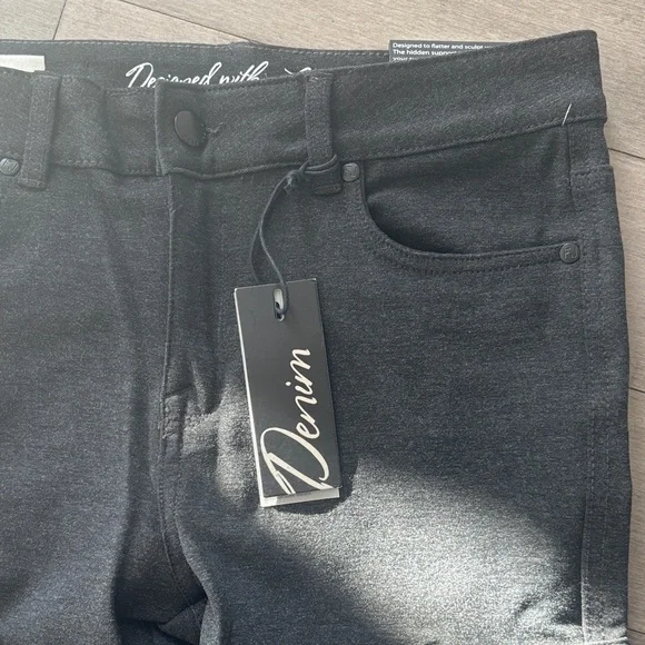 NWT Foxy Jean Women’s stretch Charcoal Joggers - Picture 14 of 15